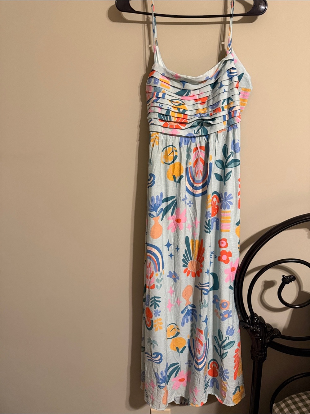 Blu Pepper summer vibes midi dress small - Picture 3 of 8